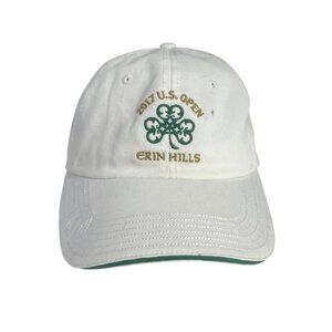 2017 U.S. Open Erin Hills Baseball Hat White Adjustable USGA Member Logo‎